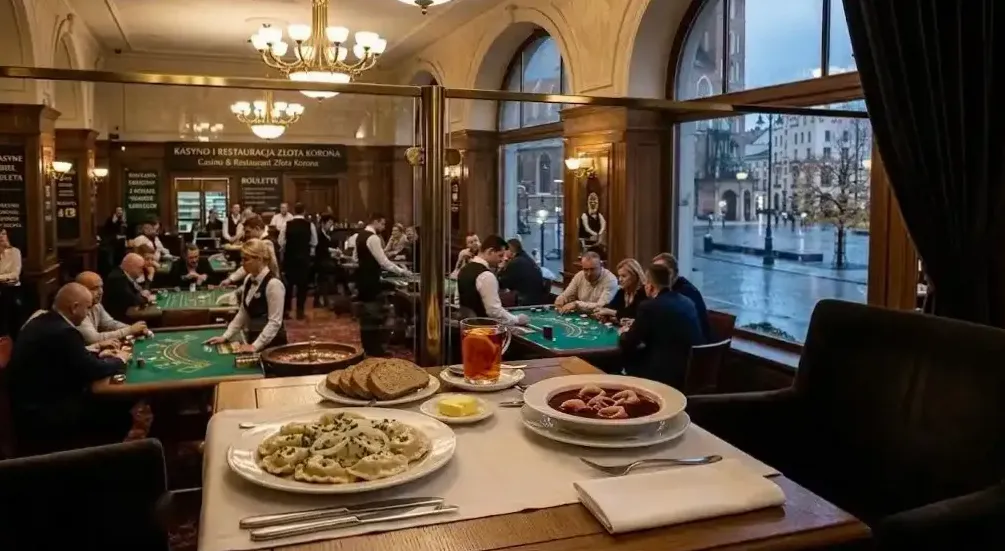 Wieczór whisky i cygar — wnętrze